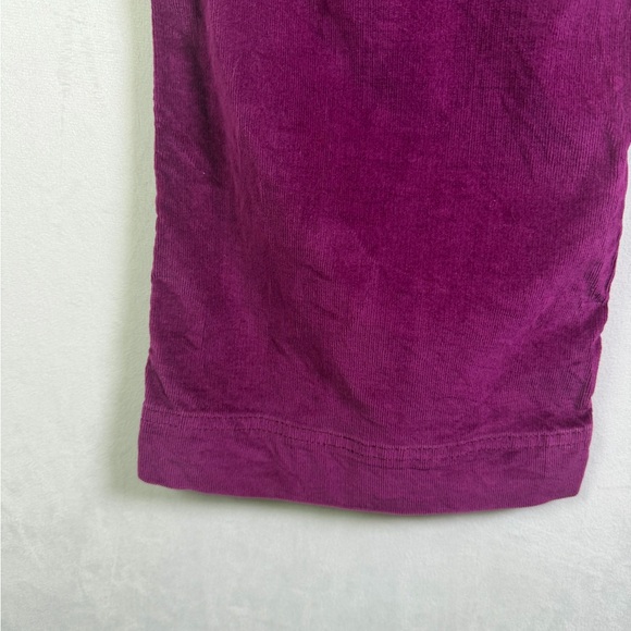 Athleta Women’s Loveland Corduroy Pant Raspberry Low Rise Stretch Cord Size 6P - Picture 8 of 12